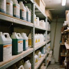 Opbevaring af kemikalier