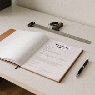Dokumenter og notesbog til vurdering