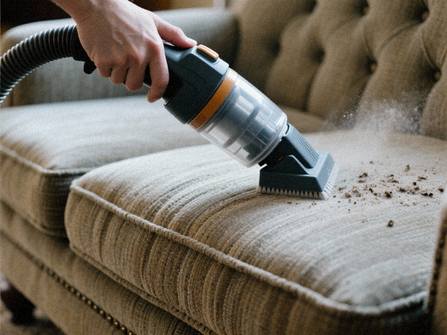 Støvsugning af stofmøbler