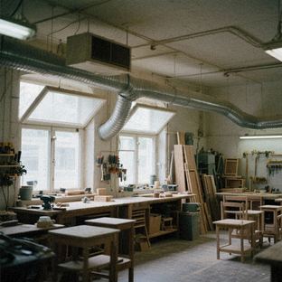 Godt ventileret arbejdsområde