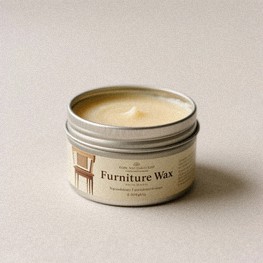 Bøtte med møbelvoks